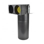 BEG PROFI AIR DUBBEL HAAKS VENTIELAANSLUITSTUK VOOR RONDE BUIS Ø 90