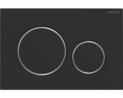 GEBERIT DUWPLAAT SIGMA 20  MAT ZWART