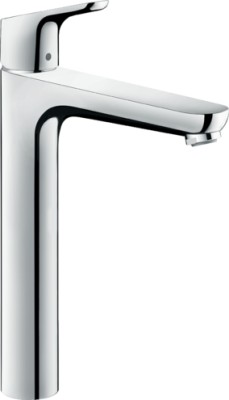 HANS GROHE FOCUS LAVABO MENGKRAAN VERHOOGD COMFORTZONE 230 ZONDER LEDIGING