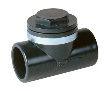 NICOLL TERUGSLAGKLEP 63MM