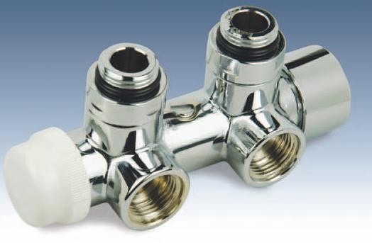 BEG OPTIMA H-STUK MUUR M24 CHROME 50mm