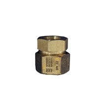 PLT RACCORD 3/4F 22 FLEXIBEL GAS 22MM (3/4) GEEL