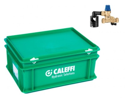 CALEFFI PROMO KOFFER INLAATCOMBINATIE 1/2 15MM