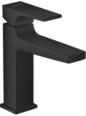 HANS GROHE METROPOL LAVABO EENGREEPSMENGKRAAN  110 MAT ZWART