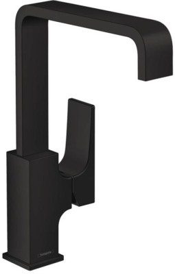 HANS METROPOL LAVABO EENGREEPSMENGKRAAN MAT ZWART