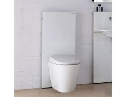 GEBERIT MONOLITH + WIT GLAS 101CM VOOR STAAND TOILET