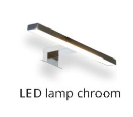 PROLINE VERLICHTING 30 CM CHROOM