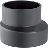 GEBERIT PE HD REDUCTIE EXCENTR. KORT 90/50 MM