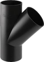 GEBERIT PE HD T-STUK 45° 160 MM