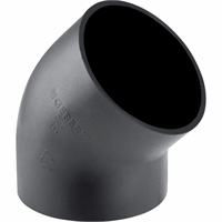 GEBERIT PE HD COUDE 45° 75MM