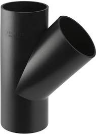 GEBERIT PE HD T-STUK 45° 56 MM