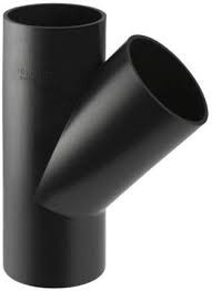 GEBERIT PE HD T-STUK 45° 110 MM