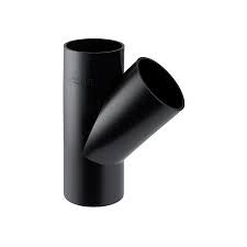 GEBERIT PE HD REDUCTIE T-STUK 45° 90 - 50 MM