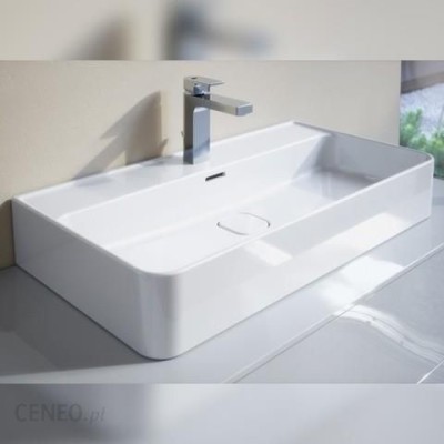 IDEAL STANDARD STRADA II OPBOUWWASTAFEL BREEDTE 60CM X 40 CM MET 1 KR.GAT, ACHTERZIJDE GEGLAZUURD