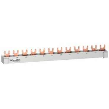 AANSLUITRAIL MET VORK 2 POLIG 57 MODULES  L1,L2/N