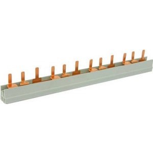 AANSLUITRAIL MET TAND 2 POLIG 57 MODULES