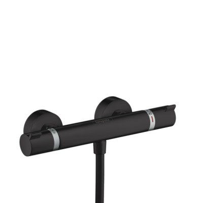 HANS GROHE ECOSTAT COMFORT DOUCHE THERMOSTAAT MAT ZWART