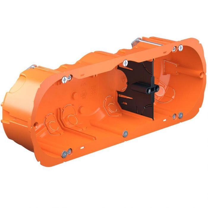 INBOUWDOOS DRIEDUBBEL PVC 45x3x60mm