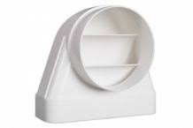 TRIS OVERGANG HAAKS  220x90 NAAR 150 ROND 