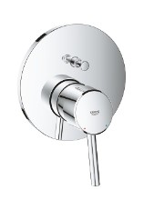 GROHE CONCETTO AFWERKSET DOUCHEMENGKRAAN CHR.MET OMSTELLER VOOR DOUCHE OF BAD