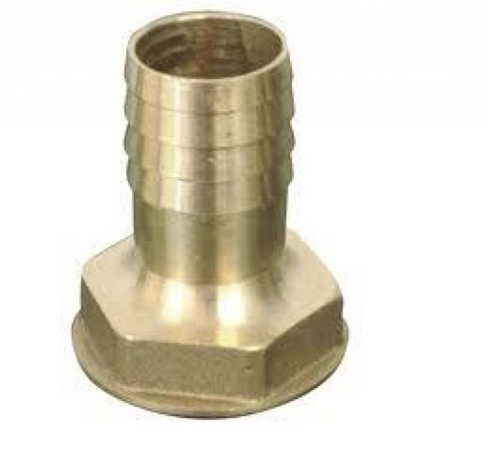 TAITON 4/4F X 25MM MESSING
