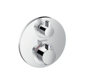 HANS GROHE ECOSTAT S AFWERKSET INBOUWTHERMOSTAAT MET STOPKRAAN VOOR 1 ENKEL SYSTEEM CHR.