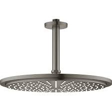 GROHE HOOFDDOUCHE RAINSHOWER COSMOPOLITAN 310 INCL. DOUCHE-ARM PLAFOND BRUSHED HARD GRAPHITE