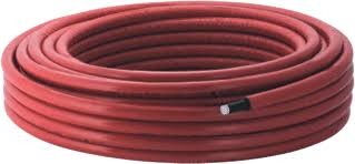 GEBERIT MEPLA GEISOLEERD 20  OP ROL 50M ROOD