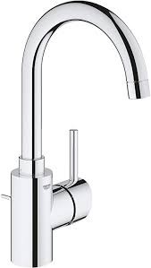 GROHE CONCETTO LAVABOKRAAN + HOGE BEK CHR. + AUTO LEDIGING