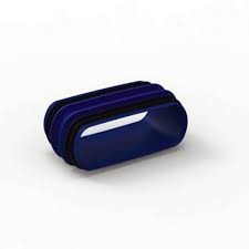 RENSON KOPPELSTUK MET RUBBERS, PLAT OVAAL