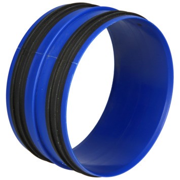 RENSON KOPPELSTUK MET RUBBERS Ø125MM