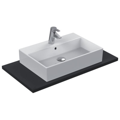 IDEAL STANDARD STRADA OPBOUWWASTAFEL B 60CM  1 KR.GAT, ACHTERZIJDE GEGLAZUURD