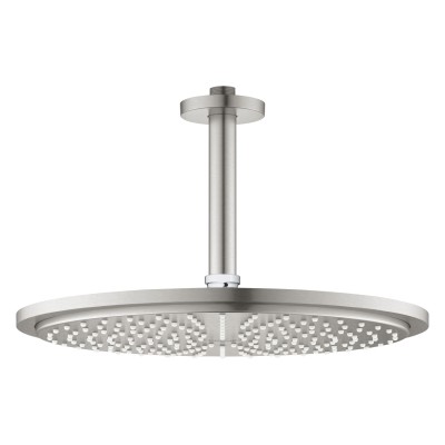 GROHE HOOFDDOUCHE RAINSHOWER COSMOPOLITAN 310 INCL. DOUCHE-ARM PLAFOND UITV.SUPERSTEEL