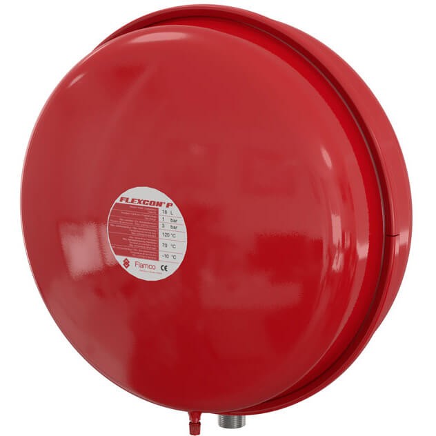 EXPANSIEVAT 12L. PLAT ROND 38CM 3/4  3bar