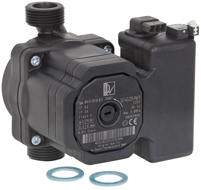 BUDERUS O CIRCULATIEPOMP 2W PWM