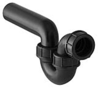 GEBERIT PE HD BUISSIFON IN/UIT HORIZ. 40/40 