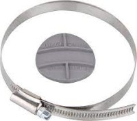 AIRFIT REPARATIESTOP 110 + INOX SPANBAND VOOR AFVOERBUIS