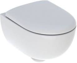 GEBERIT RENOVA  WANDCLOSET COMPACT RIMFREE MET GESLOTEN BEVESTIGING 49 CM