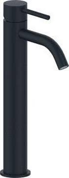 PAFFONI LIGHT LAVABOKRAAN VERHOOGD Z. LEDIGING MAT ZWART