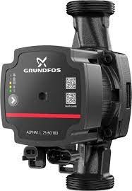 GRUNDFOSS CIRCULATIEPOMP ALPHA 1L 25-60 6/4 180MM