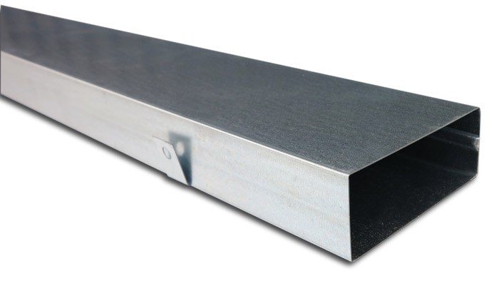 SPIRAAL MECANO 55X220MM PLAT KANAAL 3M
