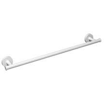 HANDDOEKBEUGEL MAGNETISCH ENKEL  60 CM WIT 