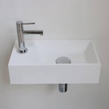 INK CONTRA FONTEIN 40 X 22 MAT WIT KRAANGAT LINKS