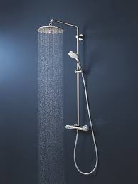 GROHE EUPHORIA SHOWERPIPE 260 * THERMOST CHR HANDD 3 STR.