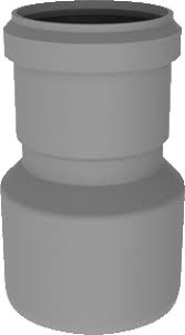 ROLUX REDUCTIE 80 > 60 PP GRIJS Verkleiner