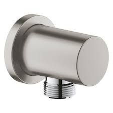 GROHE RAINSHOWER AANSLUITBOCHT MET RONDE ROZET UITV.SUPERSTEEL