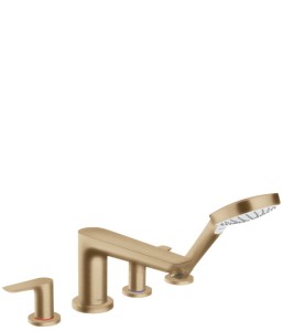 HANS GROHE TALIS E BADRANDMONTAGE BRUSHED BRONZE