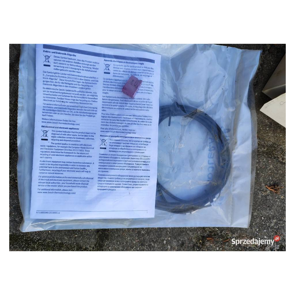 BUDERUS BOILERVOELERSET / aanvoervoeler (6mm) AS1.6 10kohm