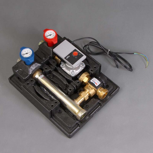 WATTS POMPGROEP HKM 8180 VLOERVERWARMING + MENGMOTOR   ! ZONDER POMP !