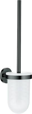 GROHE ESSENTIALS WC- BORSTELSET BRUSHED HARD GRAFITE